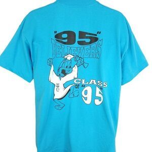 Class Of 1995 T Shirt Vintage 90s Bugs Bunny Believers Made In USA Mens Size XL